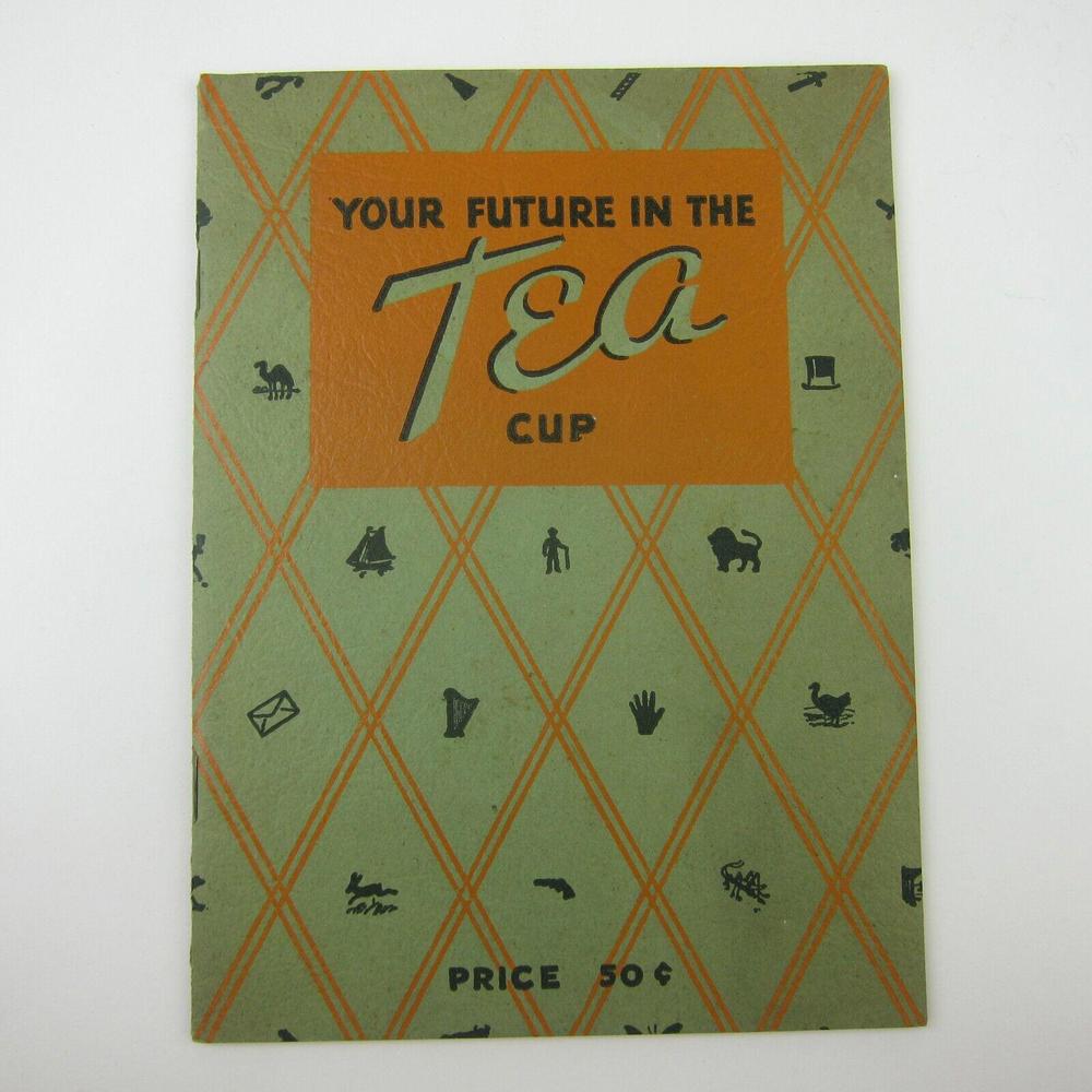 Lipton Tea Advertising Booklet Your Future in The Tea Cup Vintage 1935